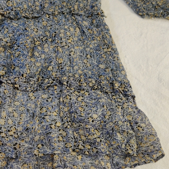 Anthropologie. Floral Off-Shoulder Dress - Picture 3 of 14